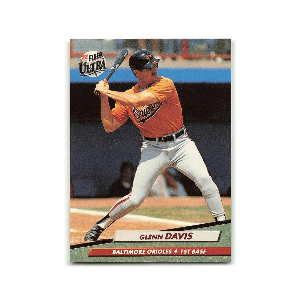 Glenn Davis 1992 Fleer Ultra #1 Baltimore Orioles Baseball Card NM