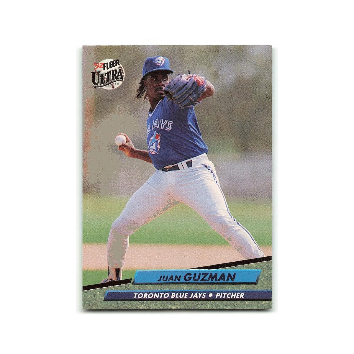 Juan Guzman Rookie 1992 Fleer Ultra #449 Toronto Blue Jays Baseball Card NM