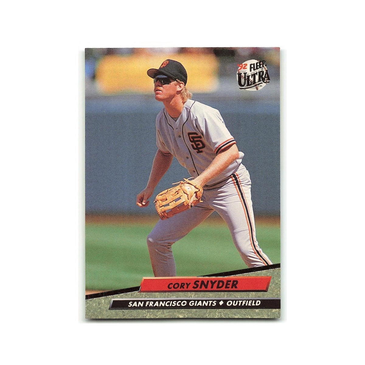 Cory Snyder 1992 Fleer Ultra #595 San Francisco Giants Baseball Card NM