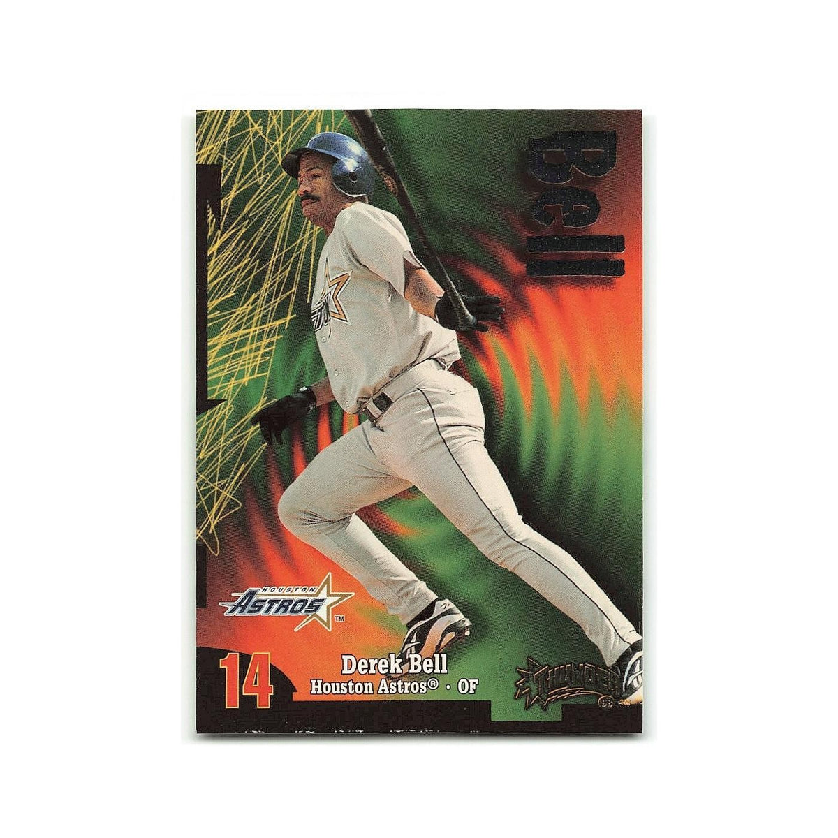 Derek Bell 1998 Circa Thunder #283 Houston Astros Baseball Card NM