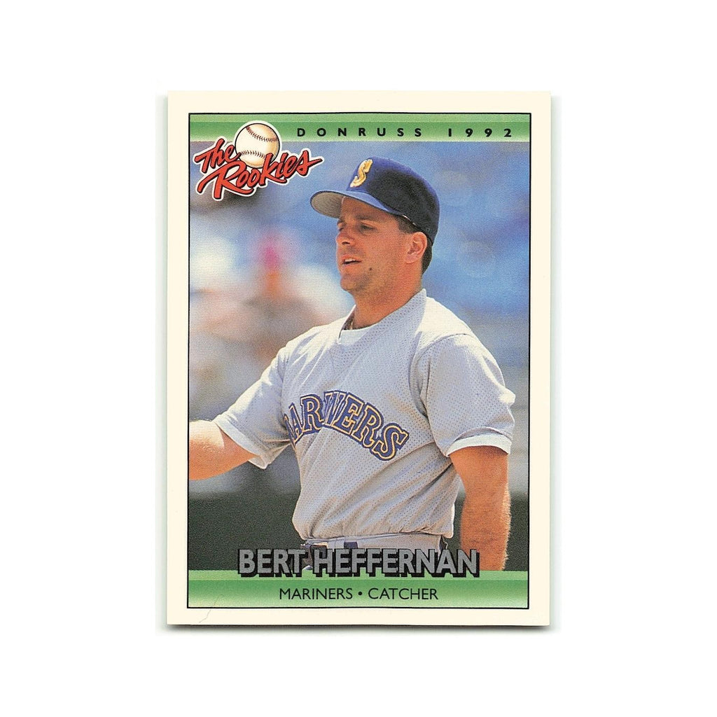 Bert Heffernan Rookie 1992 Donruss The Rookies #50 Seattle Mariners NM