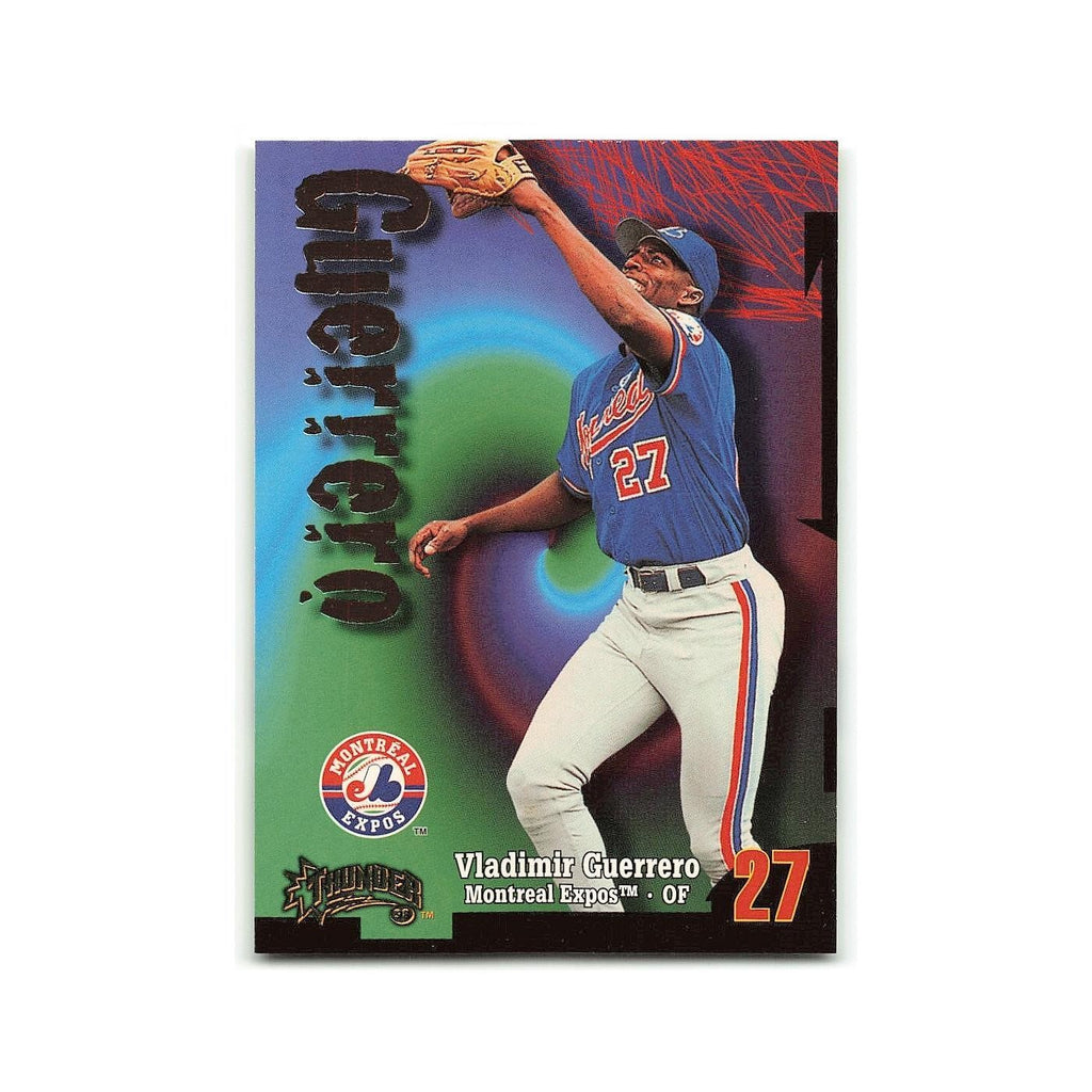 Vladimir Guerrero 1998 Circa Thunder #27 Montreal Expos Baseball Card NM