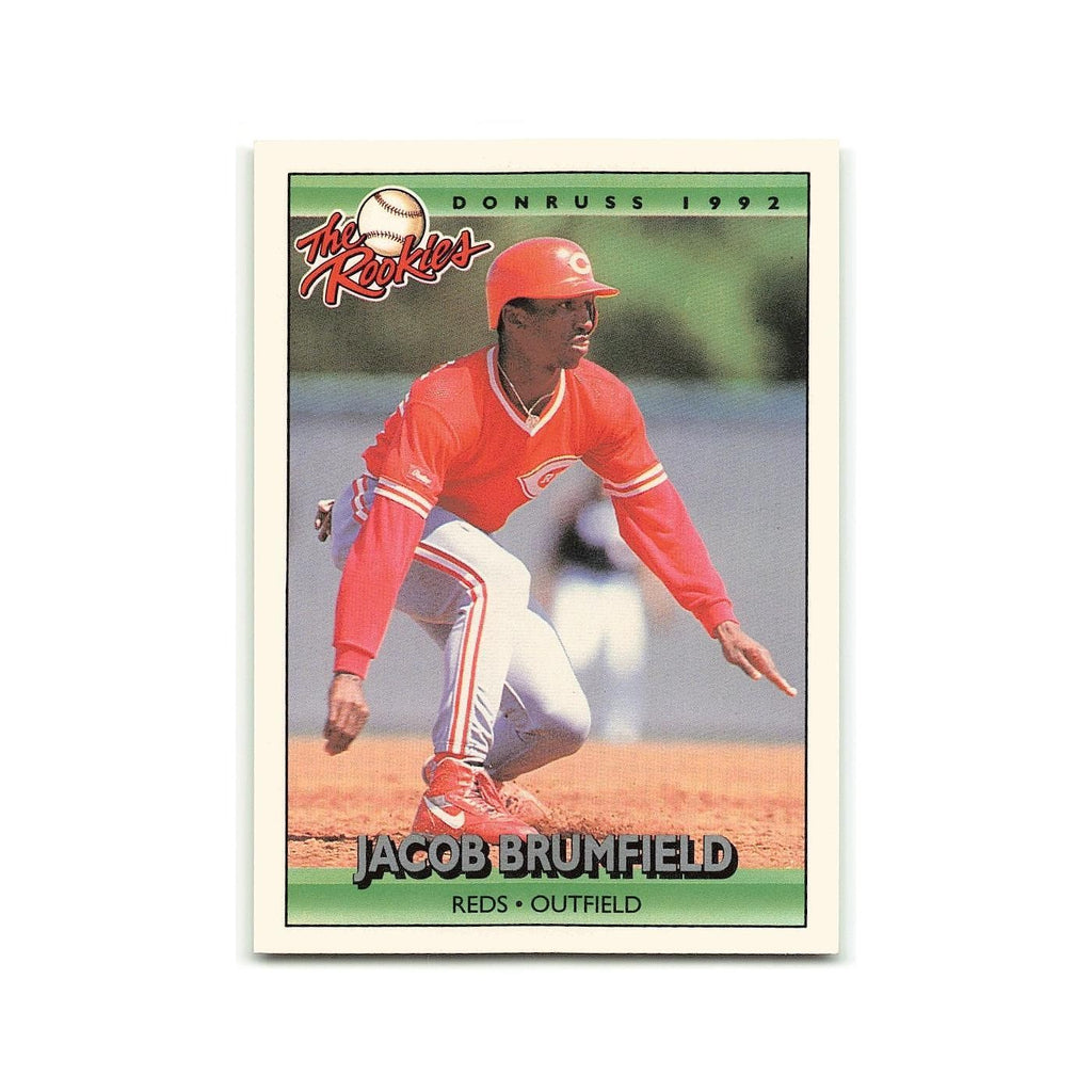 Jacob Brumfield Rookie 1992 Donruss The Rookies #19 Cincinnati Reds NM