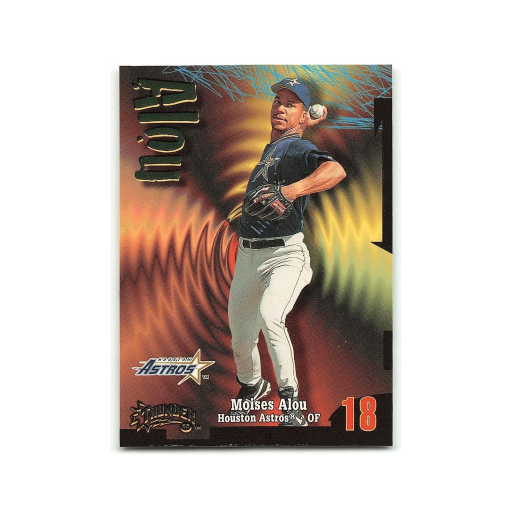 Moises Alou 1998 Circa Thunder #124 Houston Astros Baseball Card NM