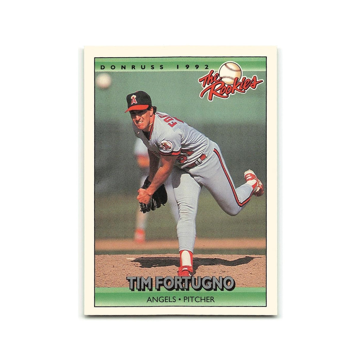 Tim Fortugno Rookie 1992 Donruss The Rookies #38 California Angels NM