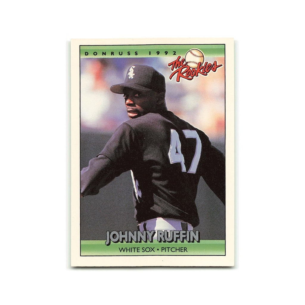 Johnny Ruffin Rookie 1992 Donruss The Rookies #107 Chicago White Sox NM