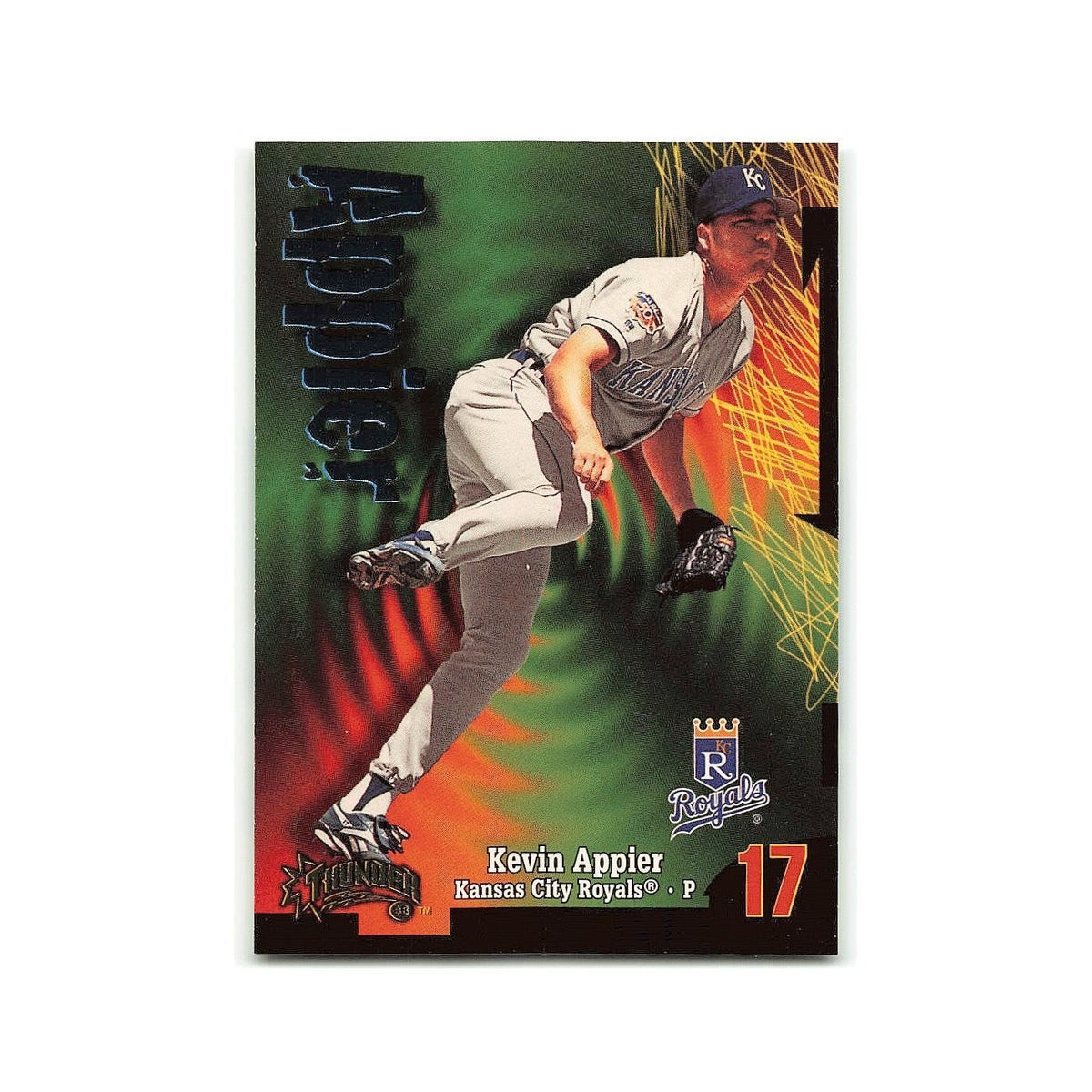 Kevin Appier 1998 Circa Thunder #178 Kansas City Royals Baseball Card NM