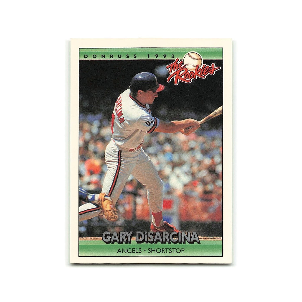 Gary DiSarcina Rookie 1992 Donruss The Rookies #32 California Angels NM