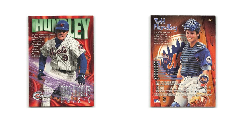 Todd Hundley 1997 Circa #366 New York Mets Baseball Card NM