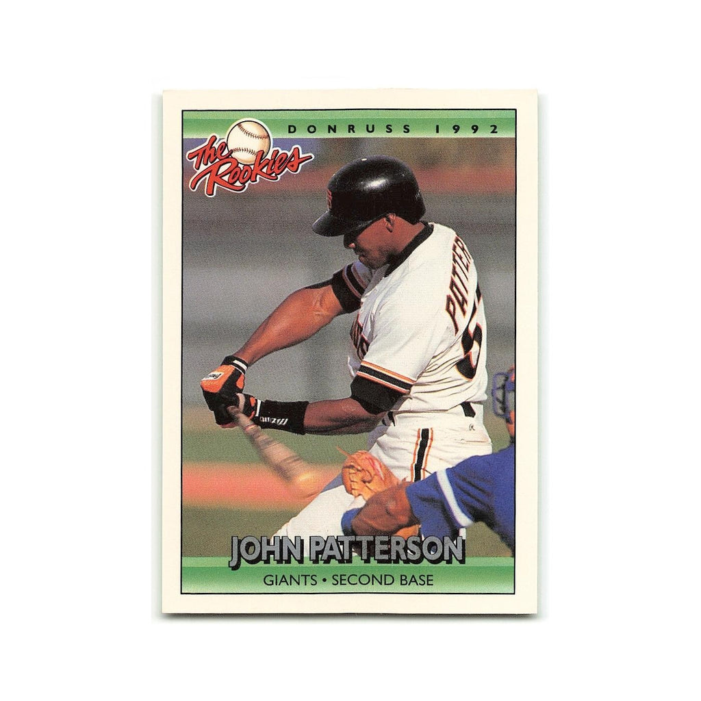 John Patterson Rookie 1992 Donruss The Rookies #89 San Francisco Giants NM