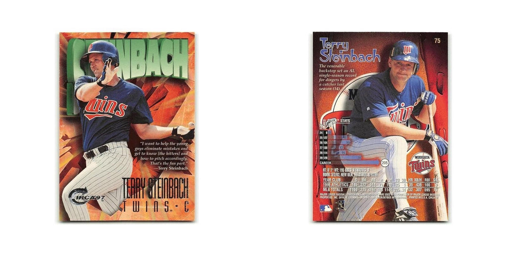 Terry Steinbach 1997 Circa #75 Minnesota Twins Baseball Card NM