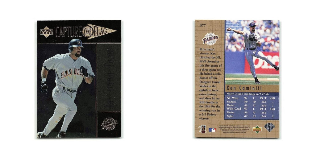 Ken Caminiti 1997 Upper Deck #377 San Diego Padres Baseball Card NM