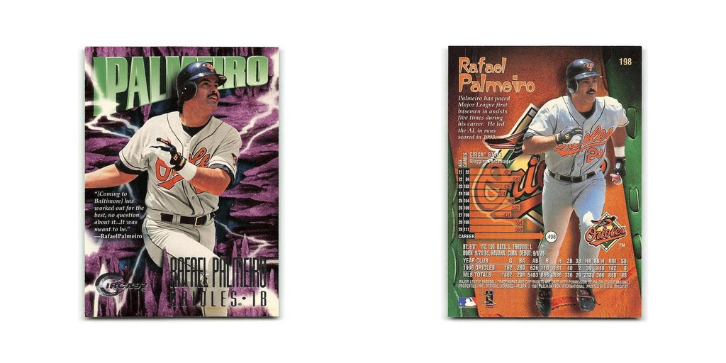 Rafael Palmeiro 1997 Circa #198 Baltimore Orioles Baseball Card NM