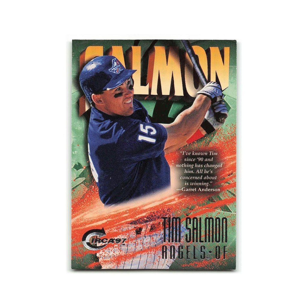 Tim Salmon 1997 Circa #5 Anaheim Angels Baseball Card NM