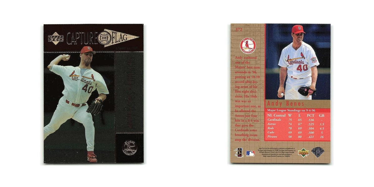 Andy Benes 1997 Upper Deck #372 St. Louis Cardinals Baseball Card NM