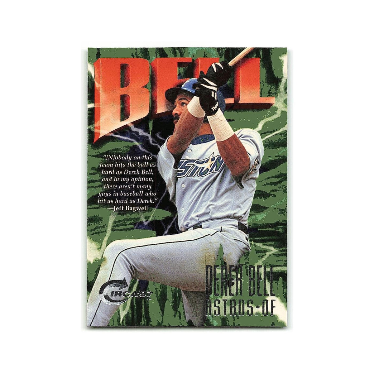 Derek Bell 1997 Circa #298 Houston Astros Baseball Card NM