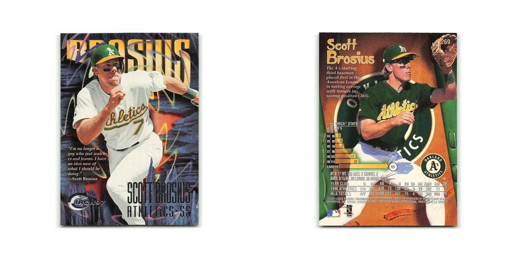 Scott Brosius 1997 Circa #269 Oakland Athletics Baseball Card NM