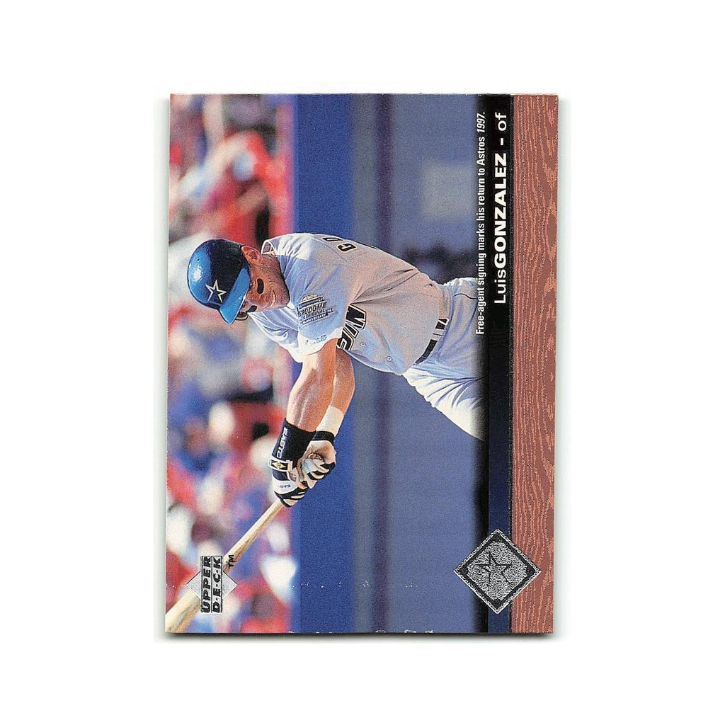 Luis Gonzalez 1997 Upper Deck #364 Houston Astros Baseball Card NM
