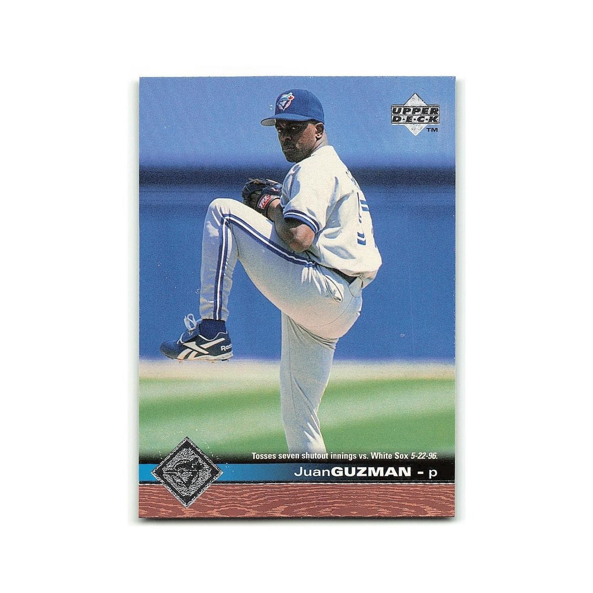Juan Guzman 1997 Upper Deck #516 Toronto Blue Jays Baseball Card NM