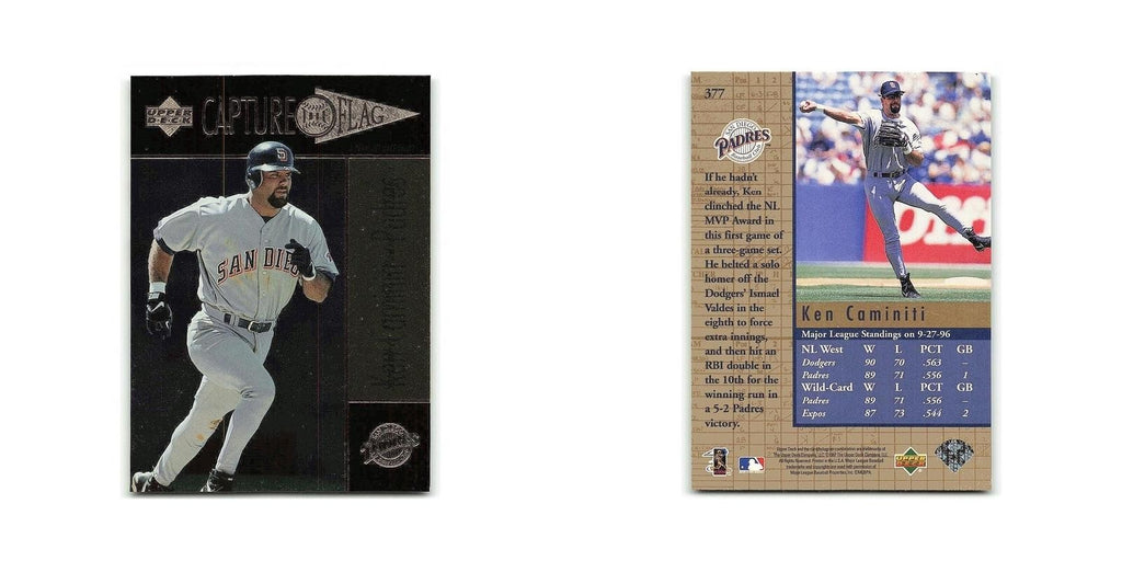 Ken Caminiti 1997 Upper Deck #377 San Diego Padres Baseball Card NM