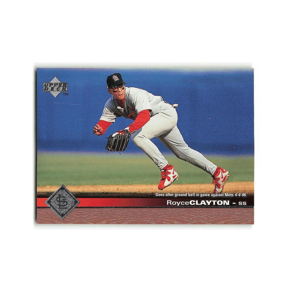 Royce Clayton 1997 Upper Deck #467 St. Louis Cardinals Baseball Card NM