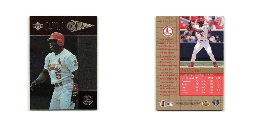 Ron Gant 1997 Upper Deck #371 St. Louis Cardinals Baseball Card NM