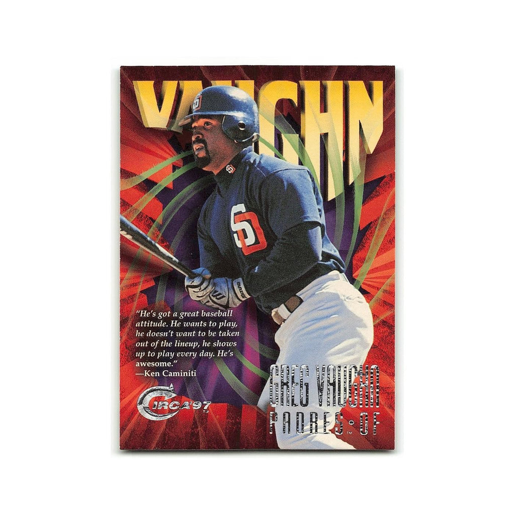 Greg Vaughn 1997 Circa #197 San Diego Padres Baseball Card NM