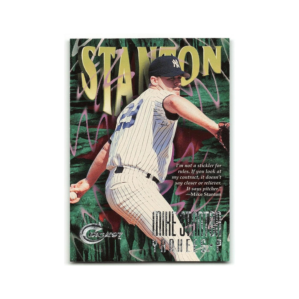 Mike Stanton 1997 Circa #134 New York Yankees Baseball Card NM