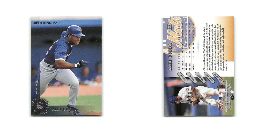 Alex Ochoa 1997 Donruss #345 New York Mets Baseball Card NM