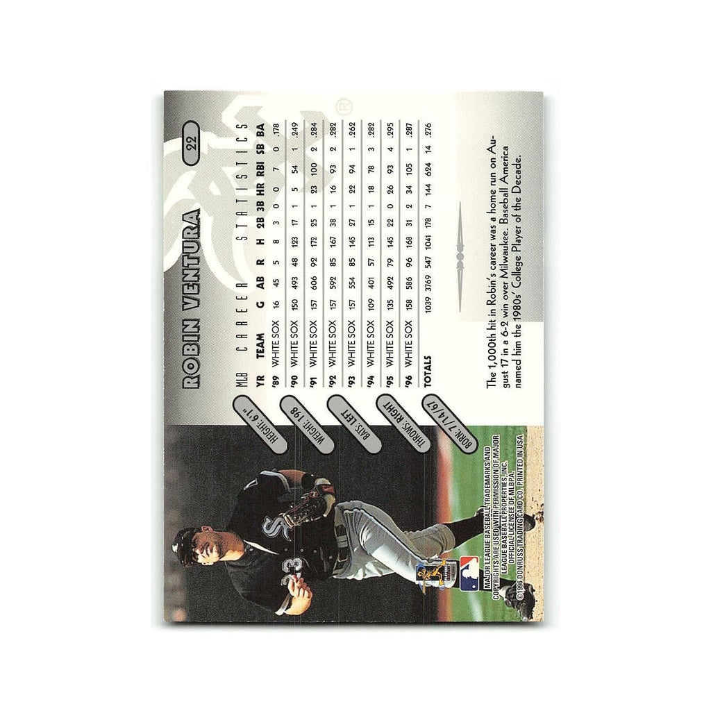 Robin Ventura 1997 Donruss #22 Chicago White Sox Baseball Card NM