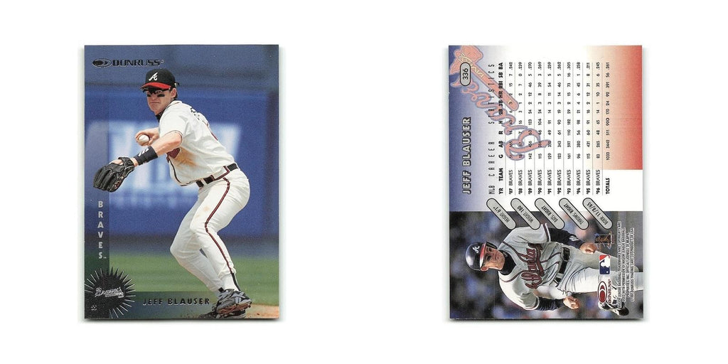 Jeff Blauser 1997 Donruss #336 Atlanta Braves Baseball Card NM