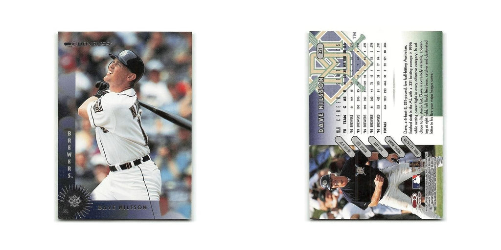 Dave Nilsson 1997 Donruss #331 Milwaukee Brewers Baseball Card NM