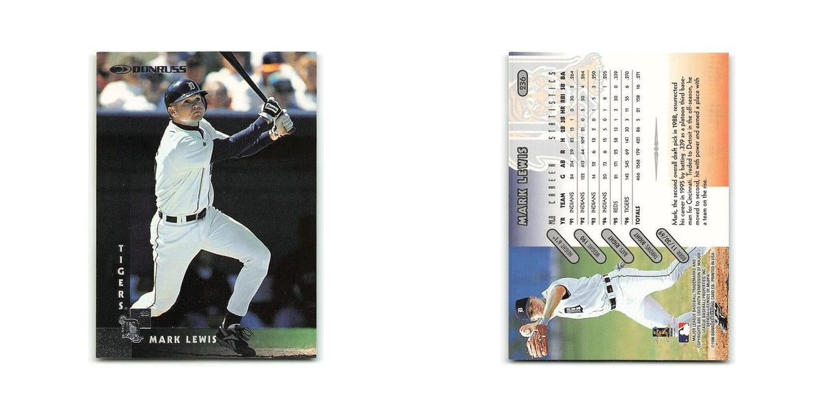 Mark Lewis 1997 Donruss #236 Detroit Tigers Baseball Card NM