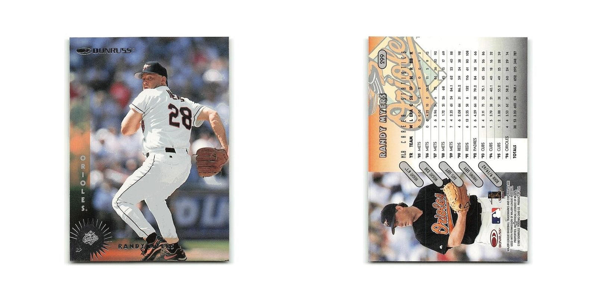 Randy Myers 1997 Donruss #299 Baltimore Orioles Baseball Card NM