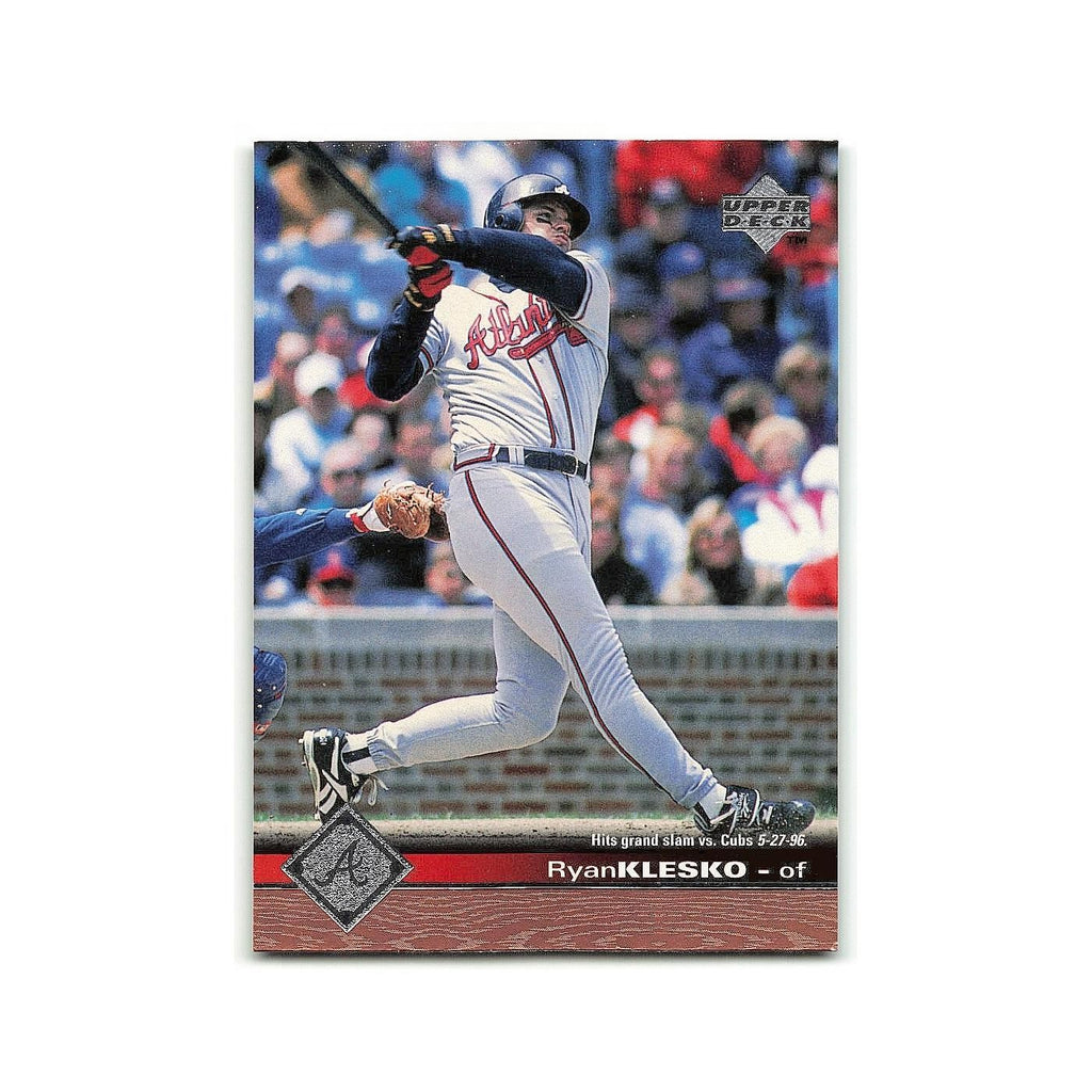 Ryan Klesko 1997 Upper Deck #299 Atlanta Braves Baseball Card NM