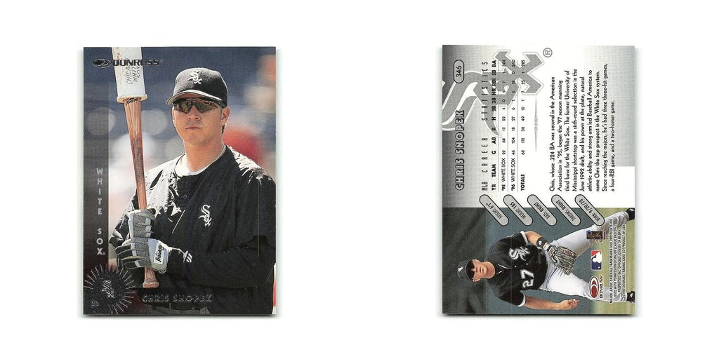 Chris Snopek 1997 Donruss #346 Chicago White Sox Baseball Card NM