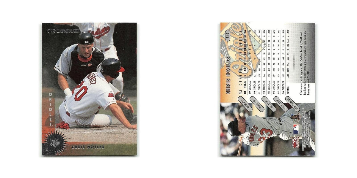 Chris Hoiles 1997 Donruss #342 Baltimore Orioles Baseball Card NM