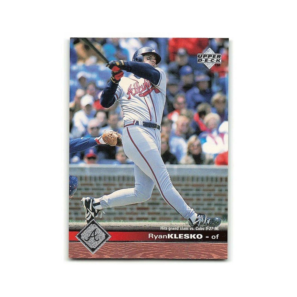 Ryan Klesko 1997 Upper Deck #299 Atlanta Braves Baseball Card NM