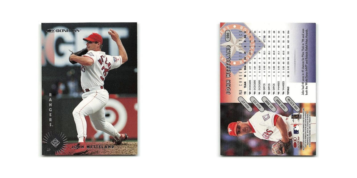 John Wetteland 1997 Donruss #286 Texas Rangers Baseball Card NM