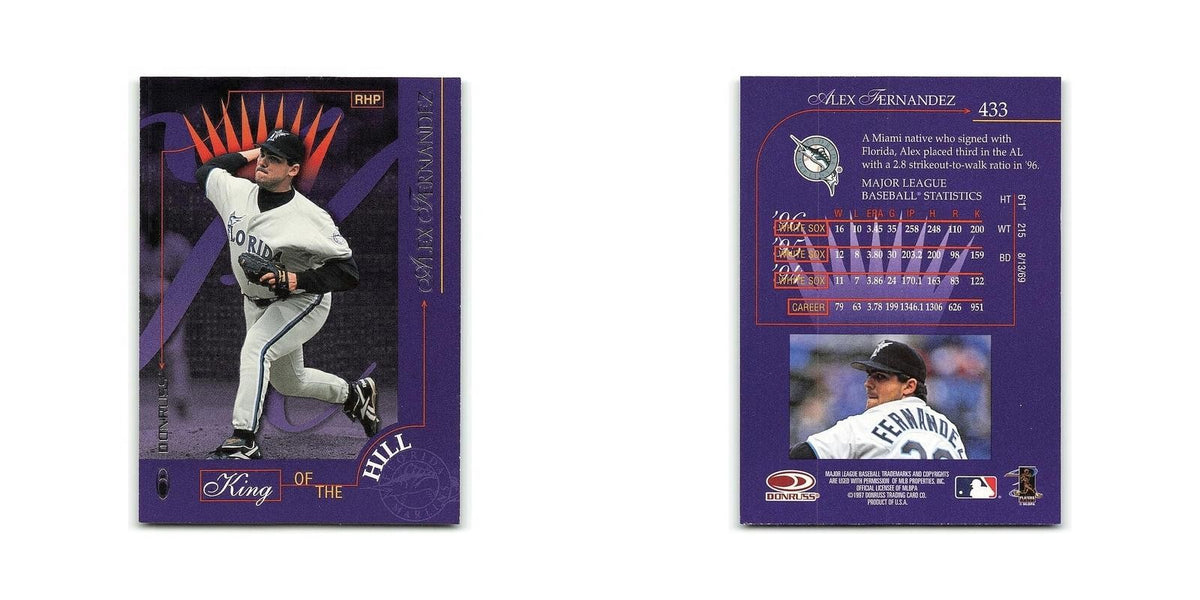Alex Fernandez 1997 Donruss #433 Florida Marlins Baseball Card NM