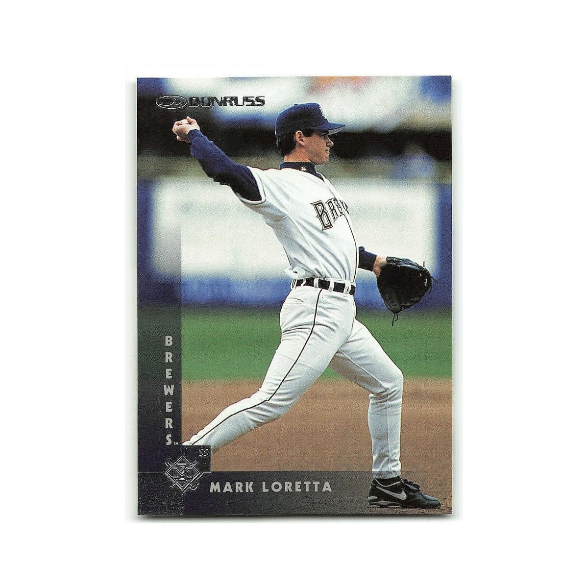 Mark Loretta 1997 Donruss #256 Milwaukee Brewers Baseball Card NM