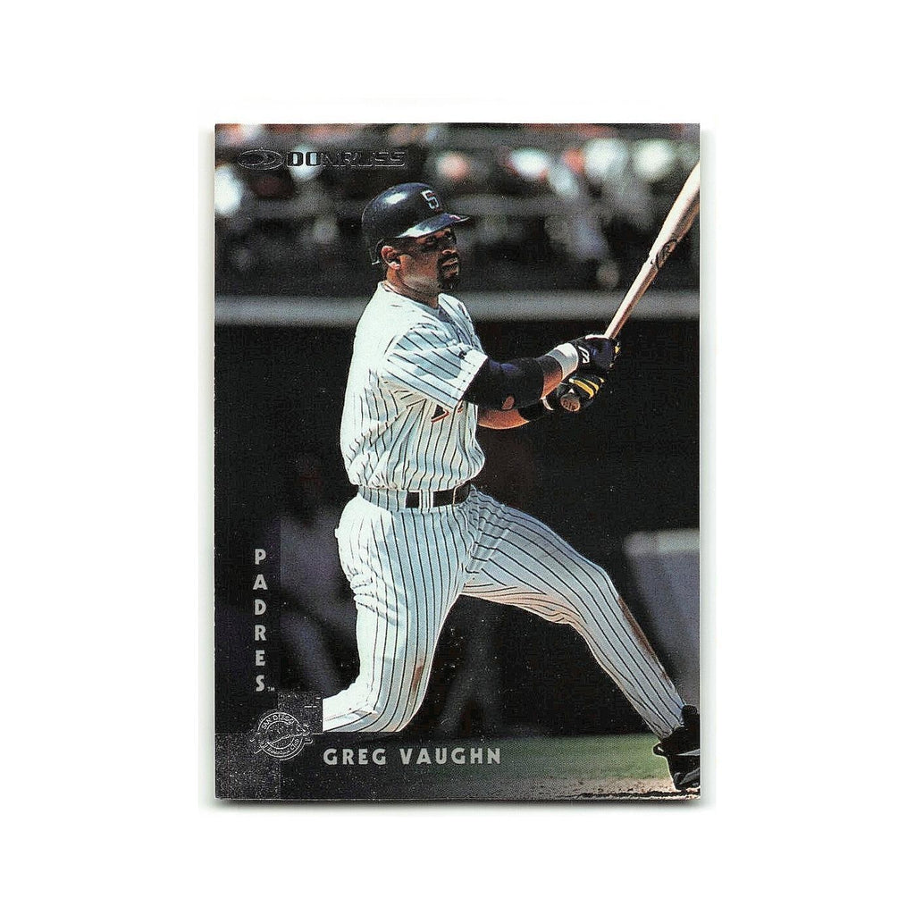 Greg Vaughn 1997 Donruss #128 San Diego Padres Baseball Card NM