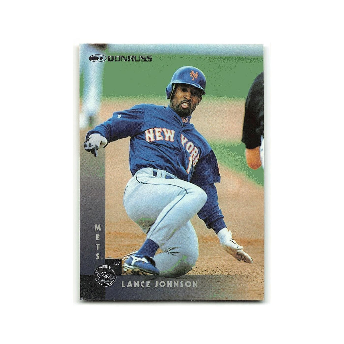 Lance Johnson 1997 Donruss #249 New York Mets Baseball Card NM