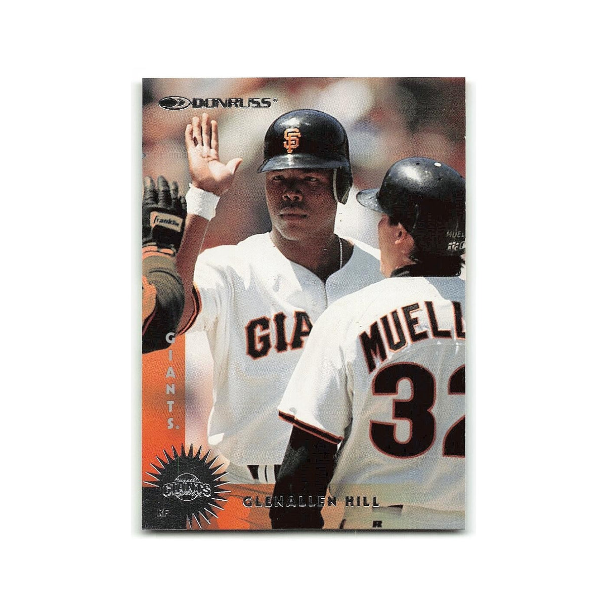 Glenallen Hill 1997 Donruss #332 San Francisco Giants Baseball Card NM