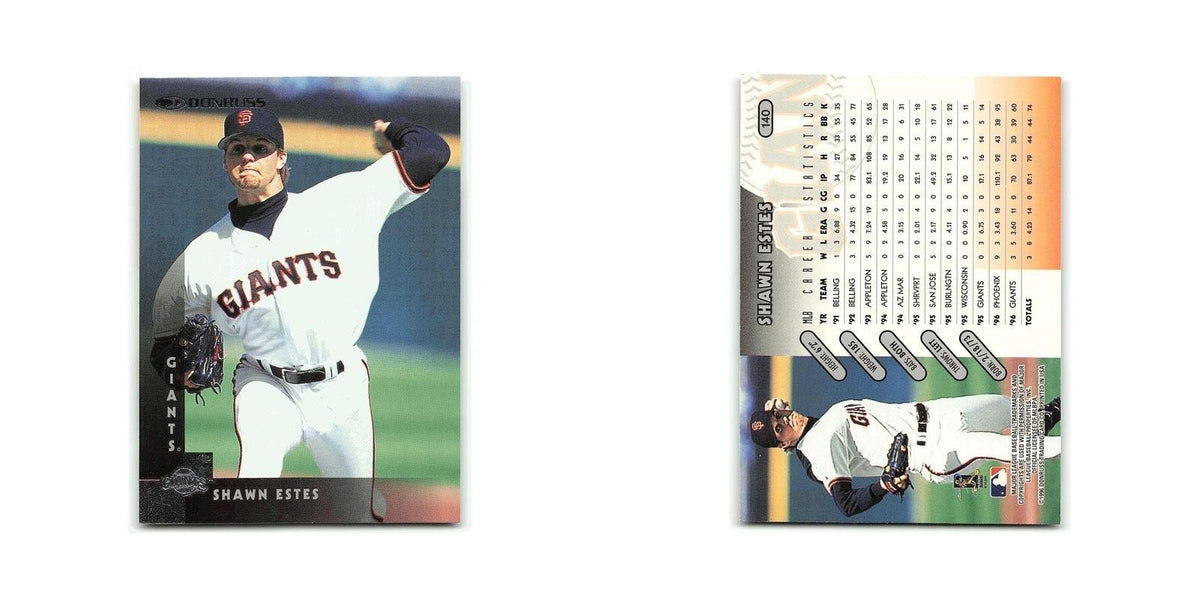 Shawn Estes 1997 Donruss #140 San Francisco Giants Baseball Card NM