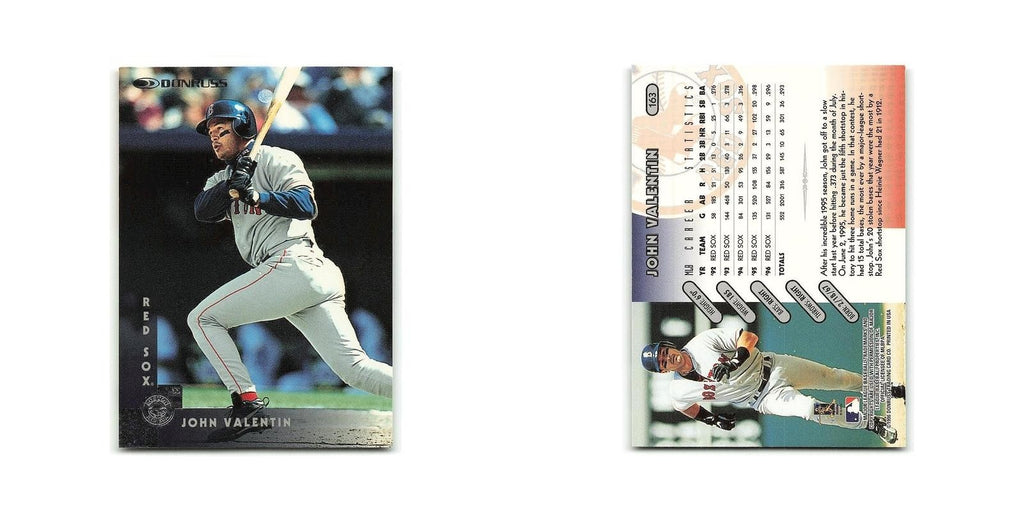 John Valentin 1997 Donruss #163 Boston Red Sox Baseball Card NM