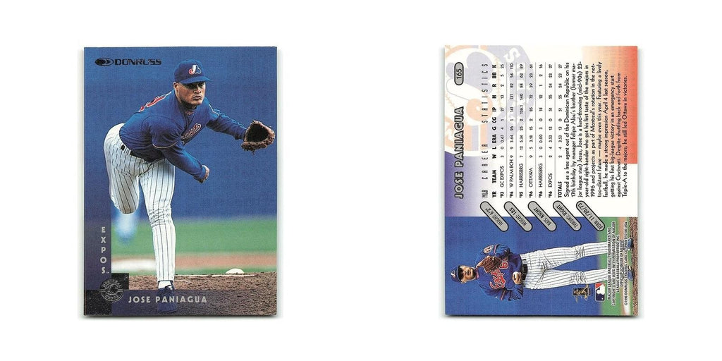 Jose Paniagua 1997 Donruss #165 Montreal Expos Baseball Card NM