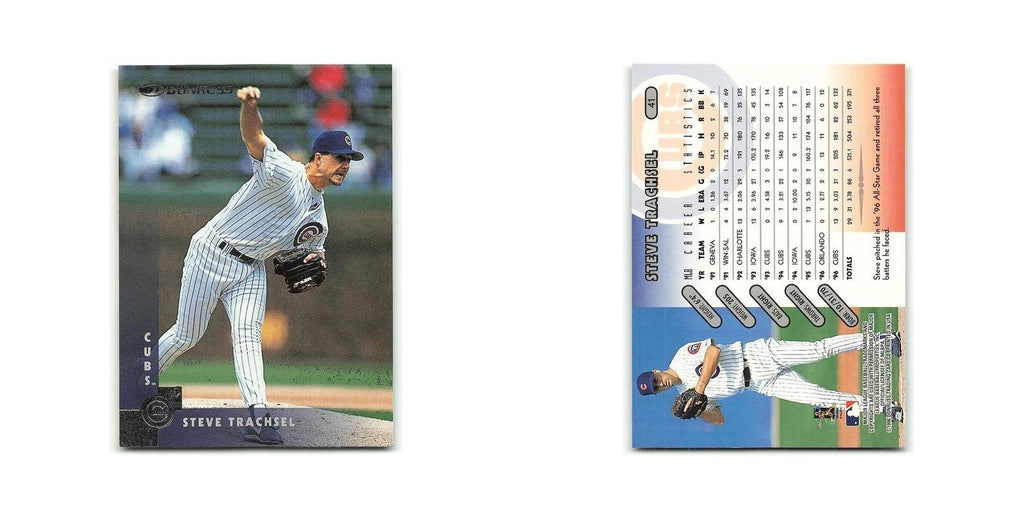 Steve Trachsel 1997 Donruss #41 Chicago Cubs Baseball Card NM