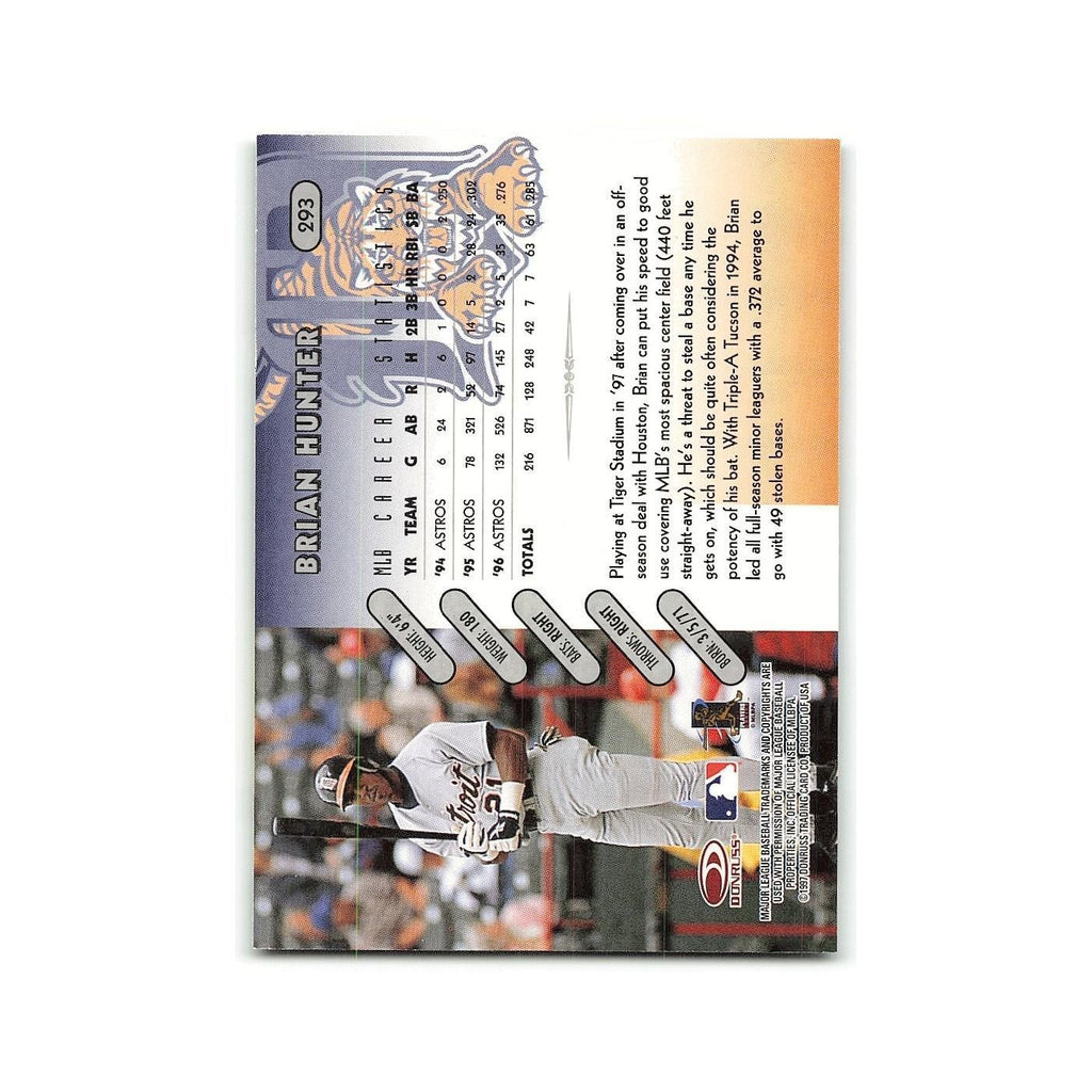 Brian Hunter 1997 Donruss #293 Detroit Tigers Baseball Card NM