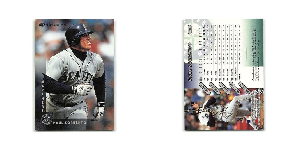 Paul Sorrento 1997 Donruss #123 Seattle Mariners Baseball Card NM